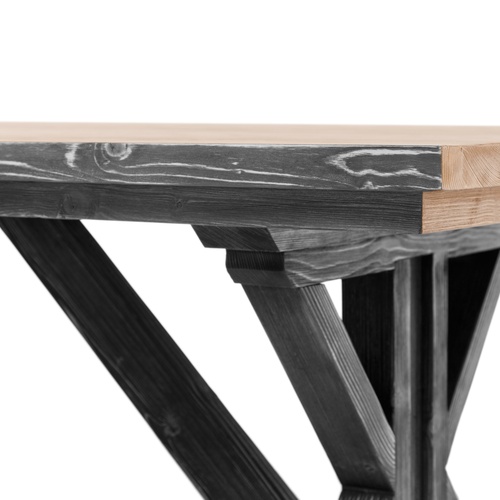  SIMONE MASİF AHŞAP YEMEK MASASI LADİN 197X94