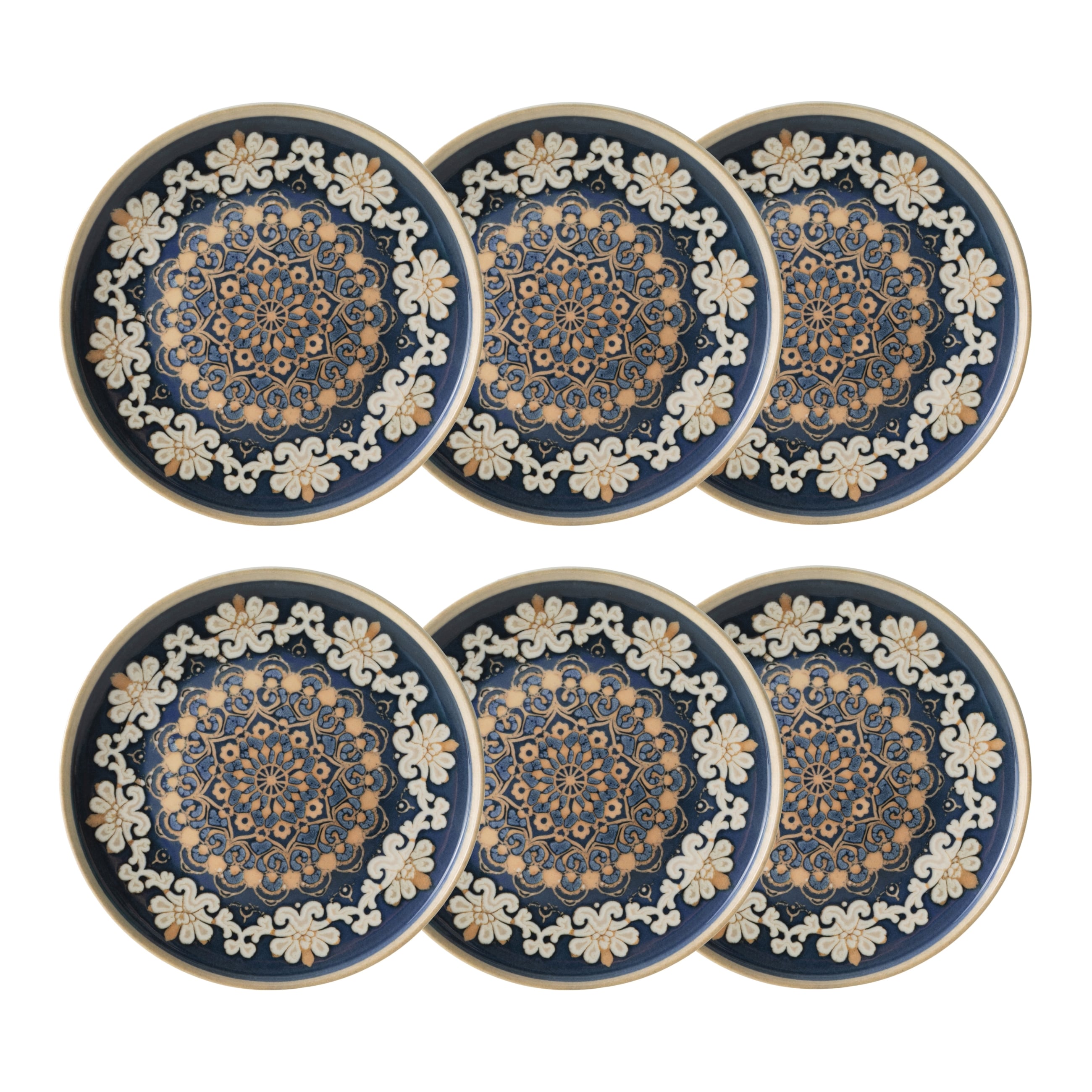 BELİZE PASTA TABAĞI SETİ 21CM -6LI