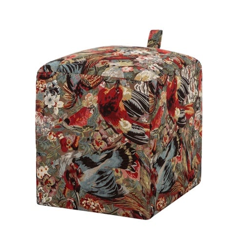  BOMMA PUF KUŞ DESENLİ