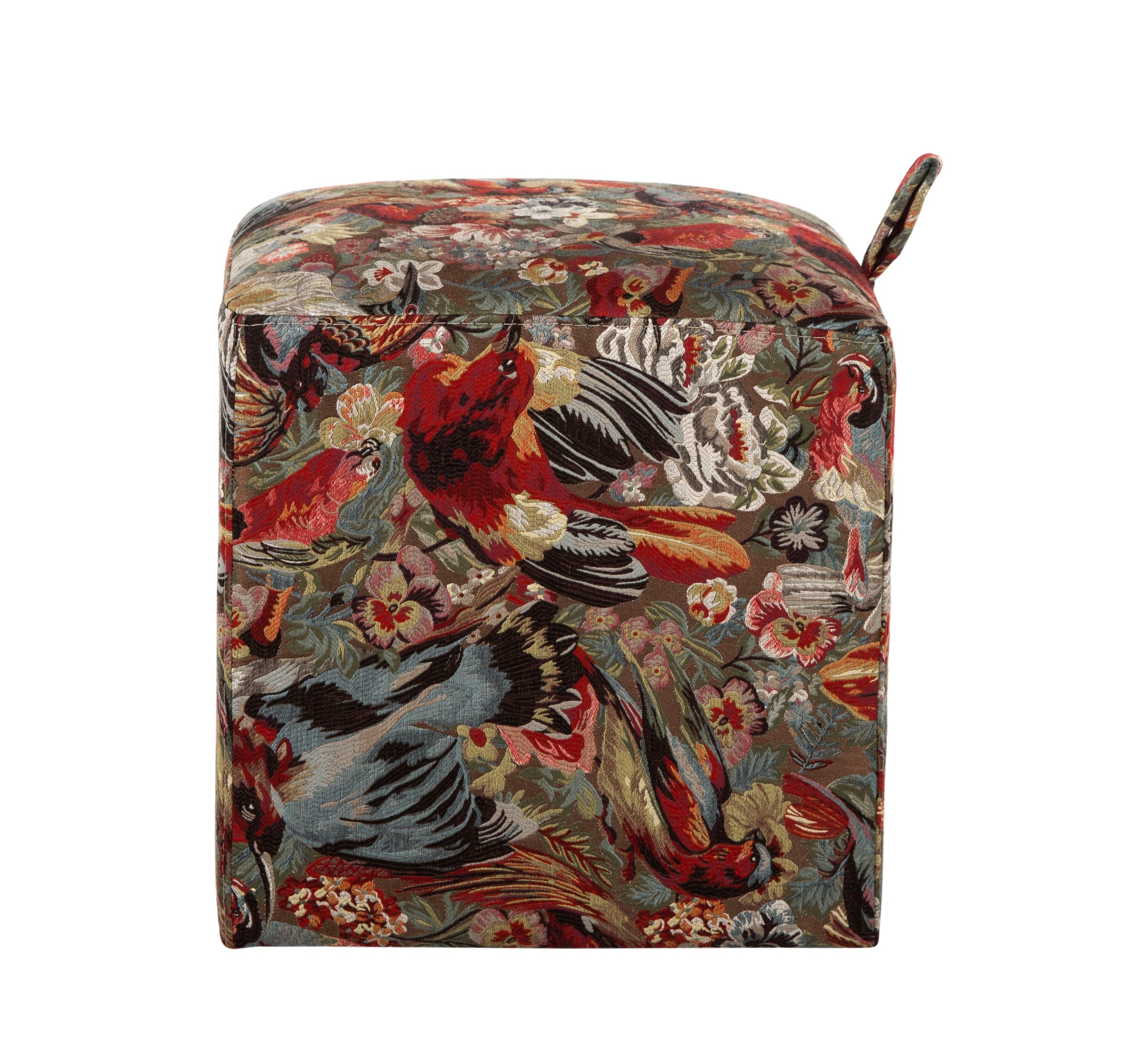 BOMMA PUF KUŞ DESENLİ