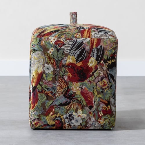 BOMMA PUF KUŞ DESENLİ