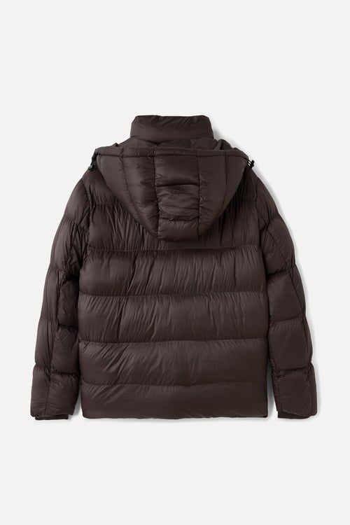 KAPİTONELİ KAPÜŞONLU PUFFER MONT