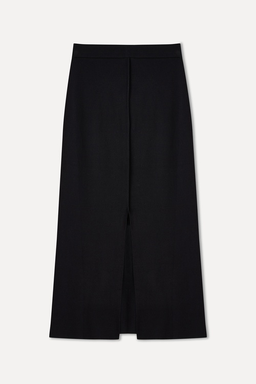 NERVÜR DİKİŞLİ YIRTMAÇLI MİDİ ETEK