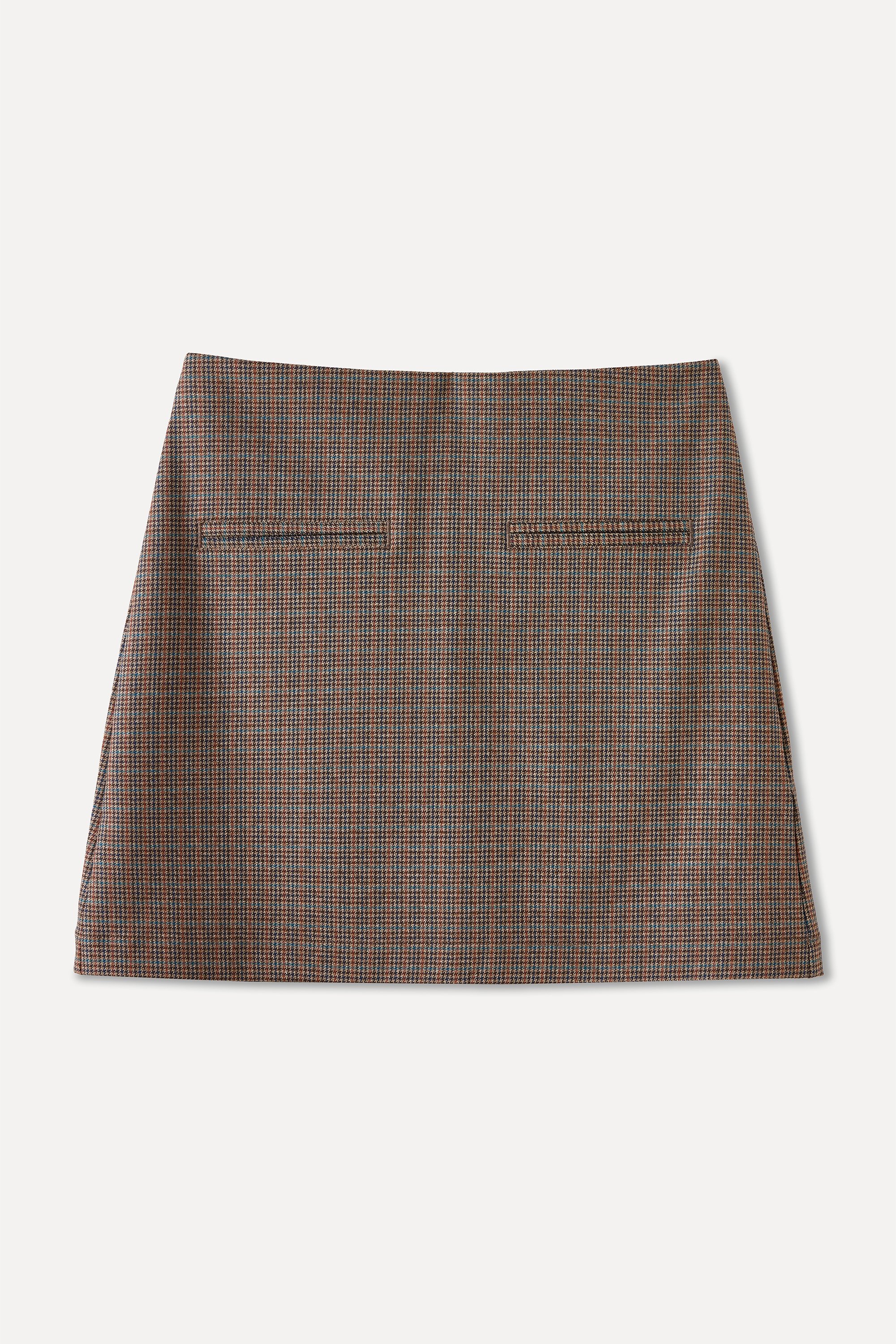 CEP DETAYLI EKOSELİ MİNİ ETEK