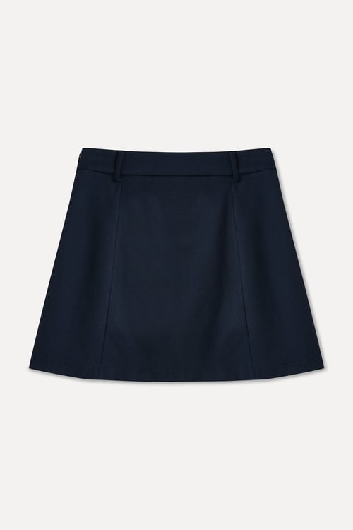 DİKİŞ DETAYLI MİNİ ETEK