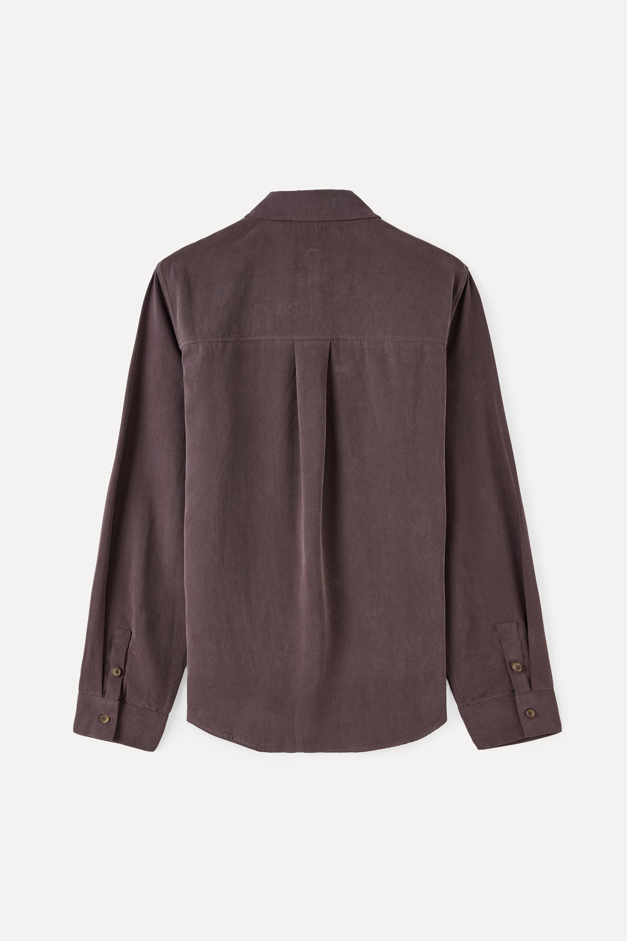 MODAL KARIŞIMLI REGULAR FIT UZUN KOLLU GÖMLEK