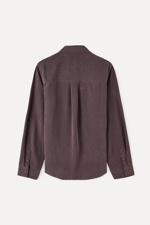 MODAL KARIŞIMLI REGULAR FIT UZUN KOLLU GÖMLEK