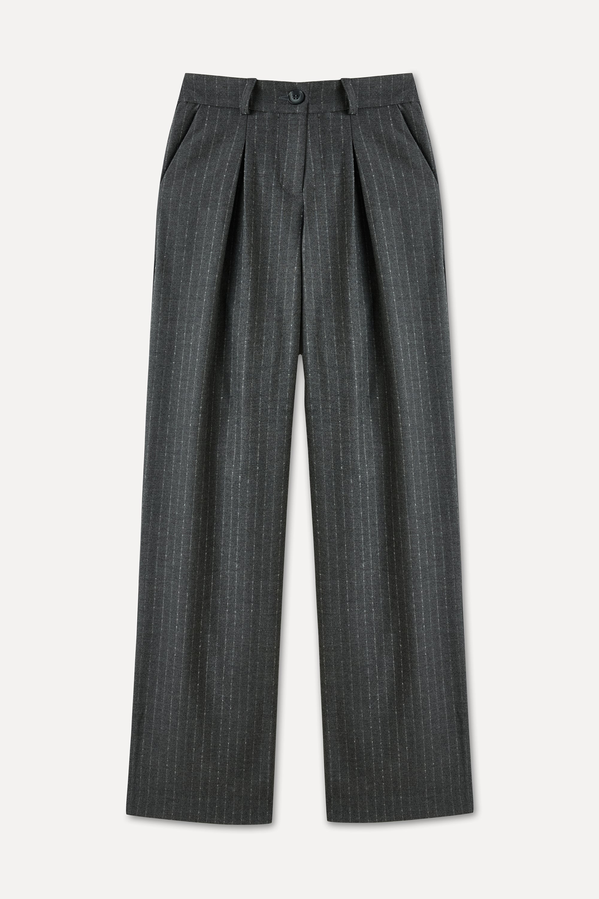 ÇİZGİLİ PİLELİ HAVUÇ PANTOLON