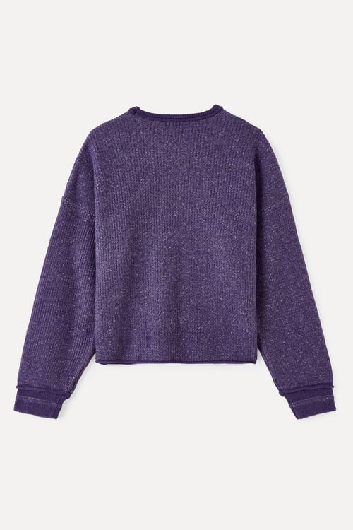  LOOSE FIT DİKİŞ DETAYLI KAZAK