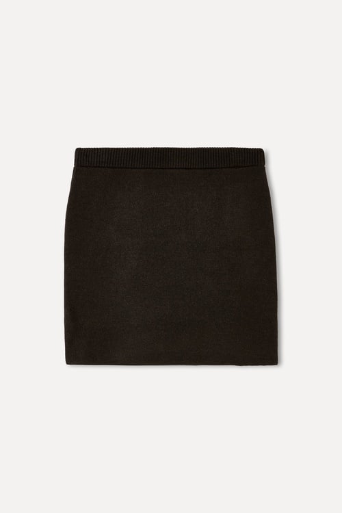  BELİ LASTİKLİ TRİKO MİNİ ETEK