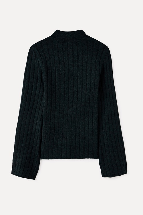  LOOSE FIT DİK YAKA KAZAK