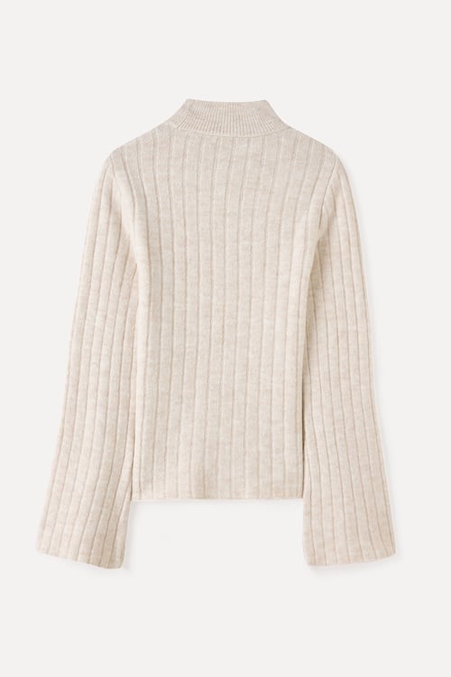  LOOSE FIT DİK YAKA KAZAK