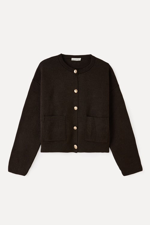  DÜĞME DETAYLI CEPLİ HIRKA