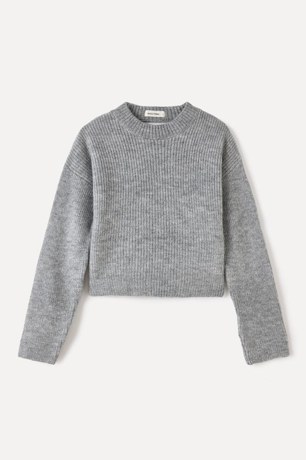 LOOSE FIT KURDELE DETAYLI KAZAK