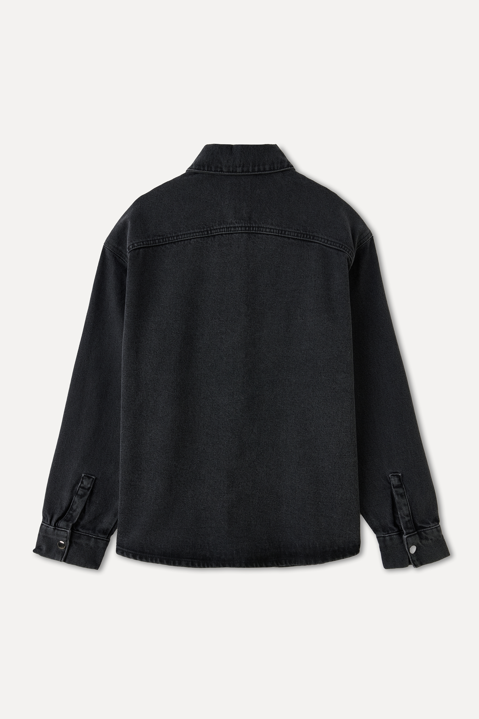 OVERSIZE TAŞLI JEAN CEKET