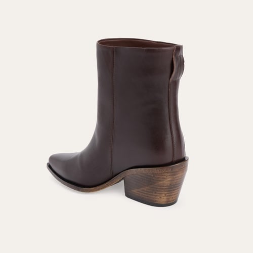 HAKİKİ DERİ KISA TOPUKLU BOT