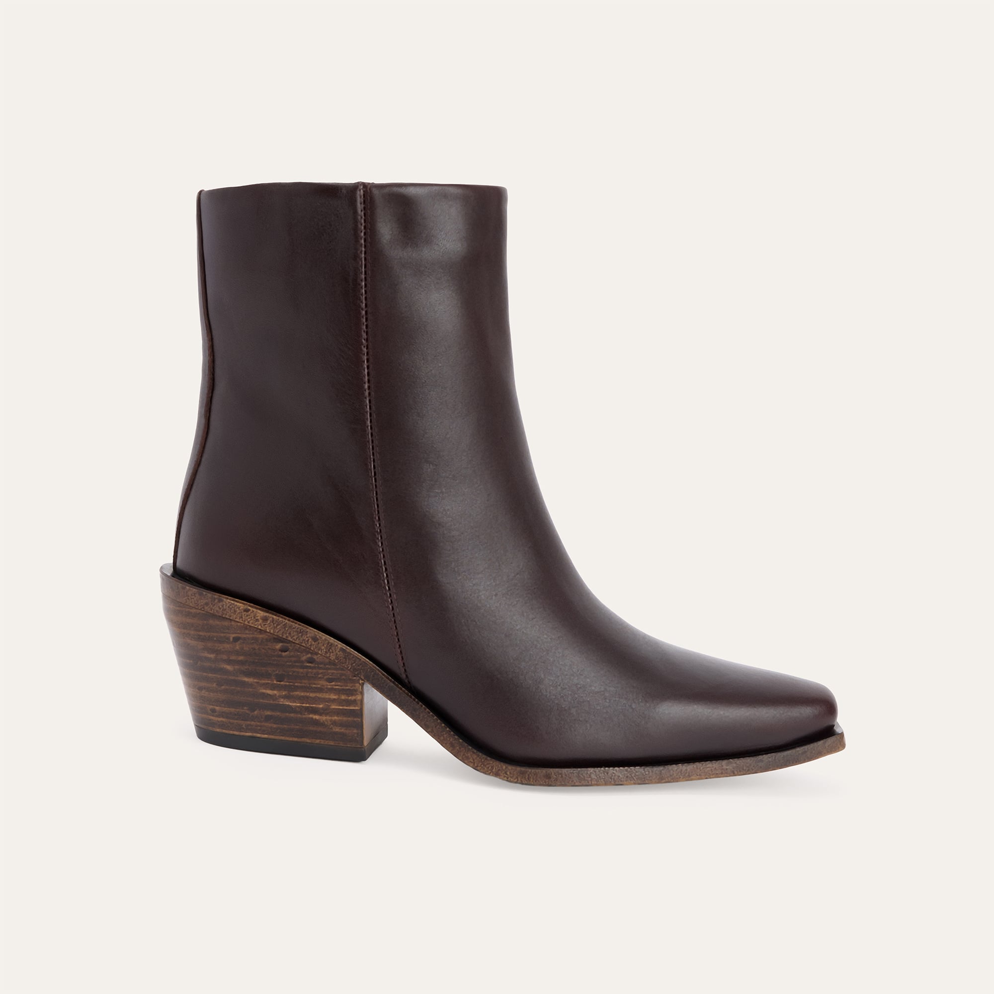 HAKİKİ DERİ KISA TOPUKLU BOT