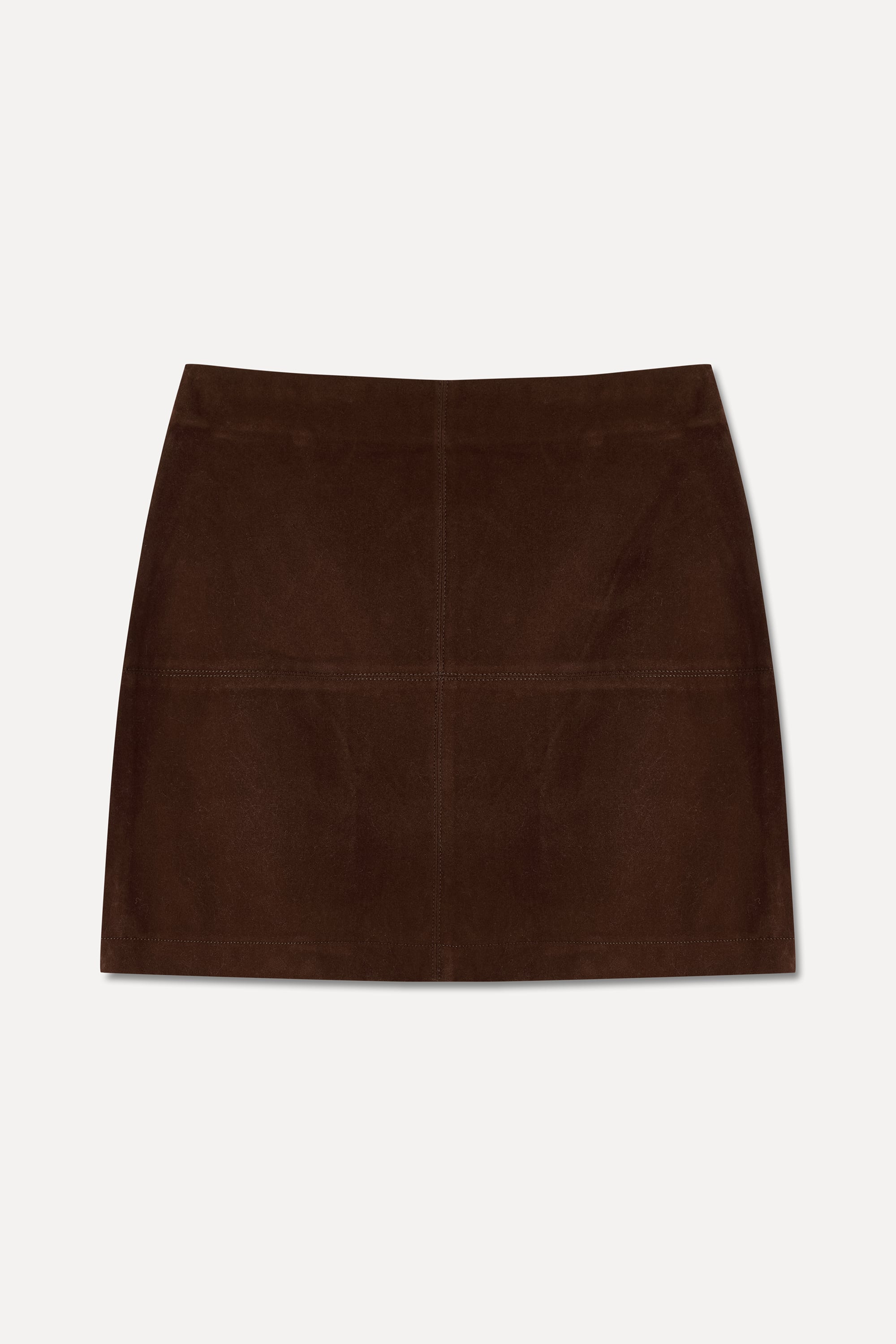 SÜET DOKULU MİNİ ETEK