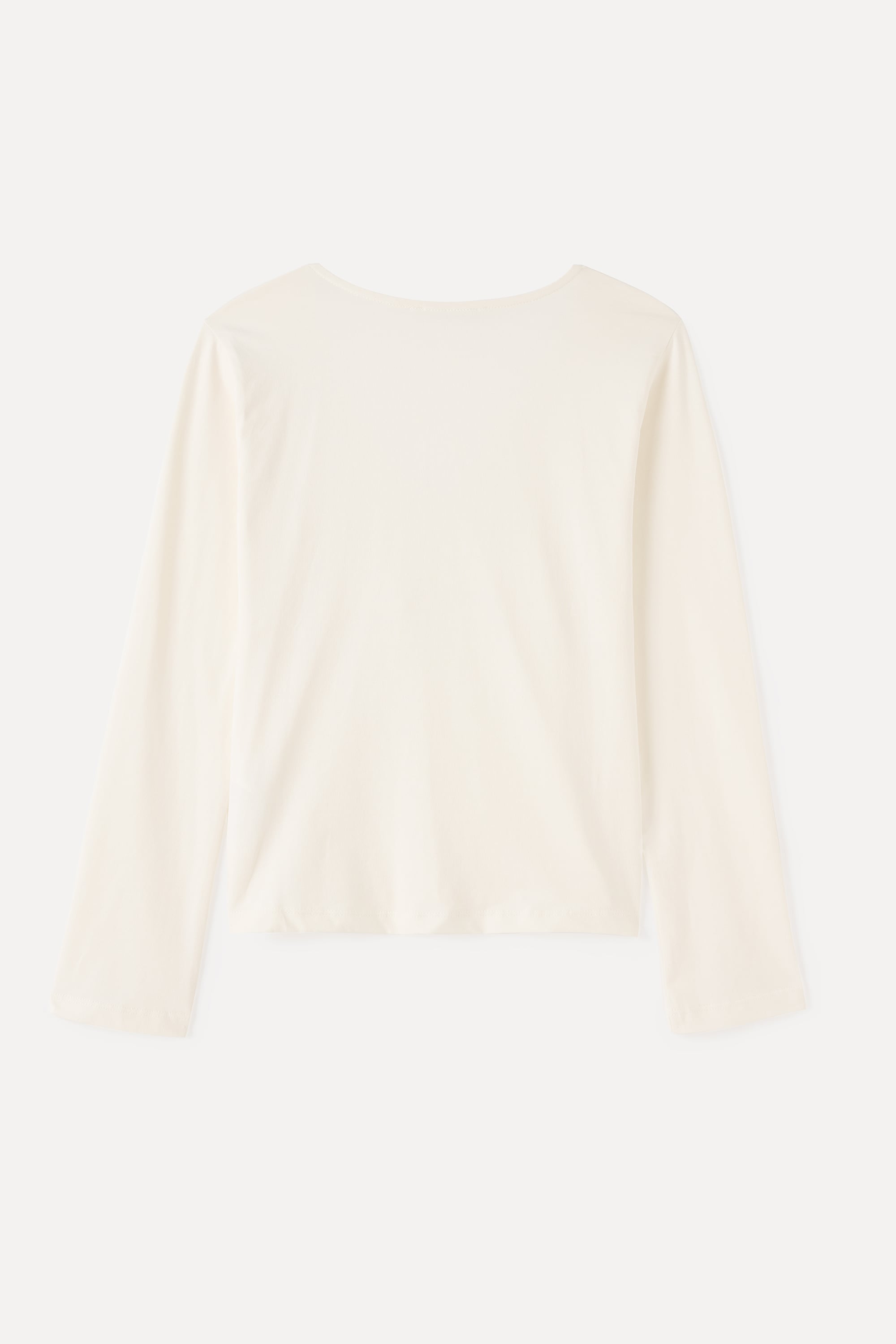 V YAKA UZUN KOLLU T-SHIRT