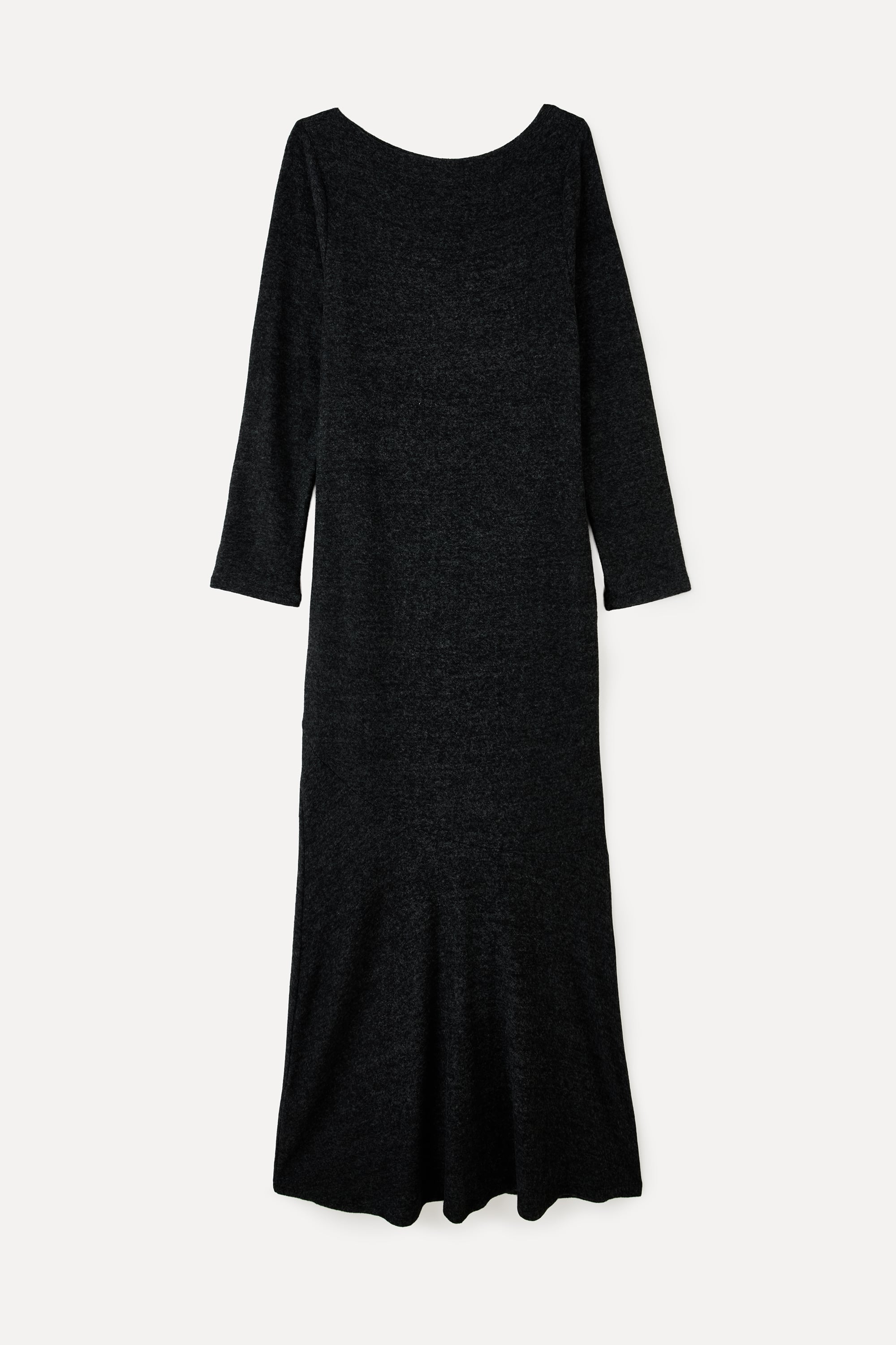 FITTED YIRTMAÇLI UZUN ELBİSE