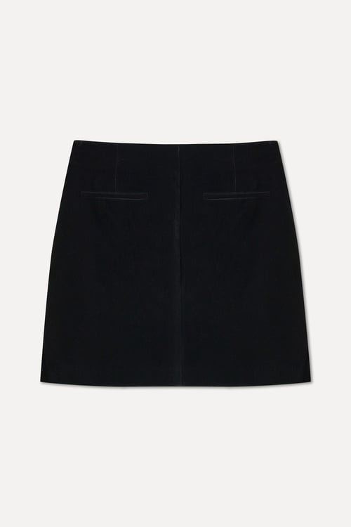  DİKİŞ DETAYLI MİNİ ETEK