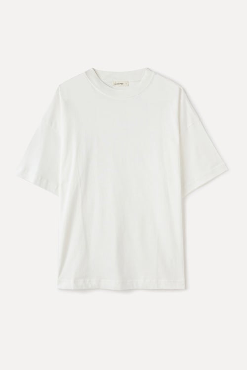 BİSİKLET YAKA OVERSIZE T-SHIRT