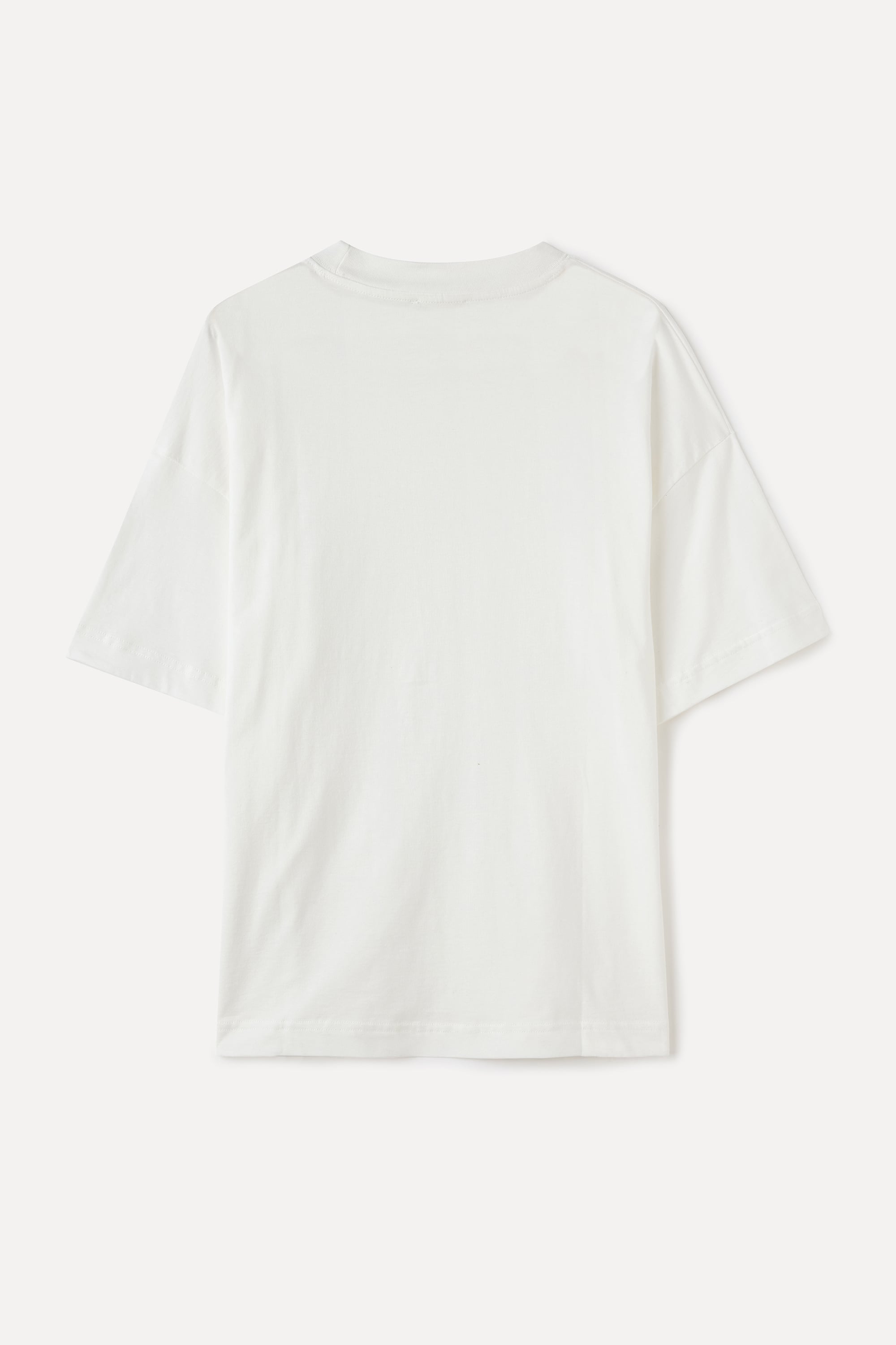 BİSİKLET YAKA OVERSIZE T-SHIRT