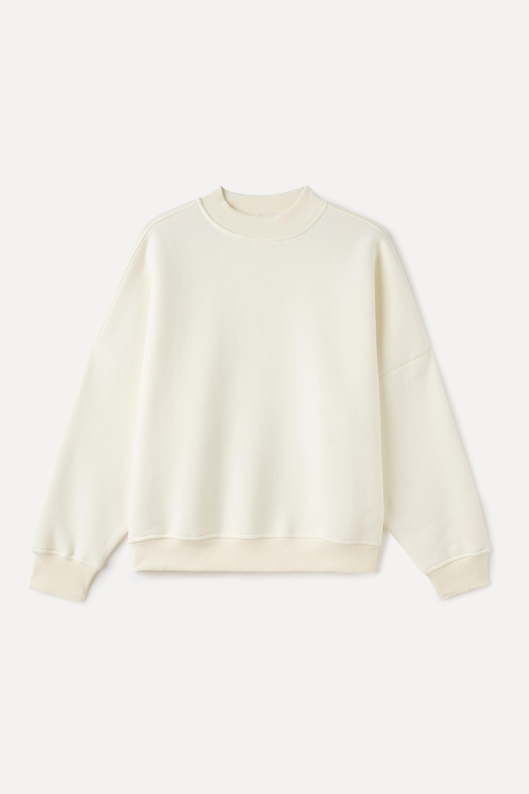 BİSİKLET YAKA OVERSIZE SWEATSHIRT