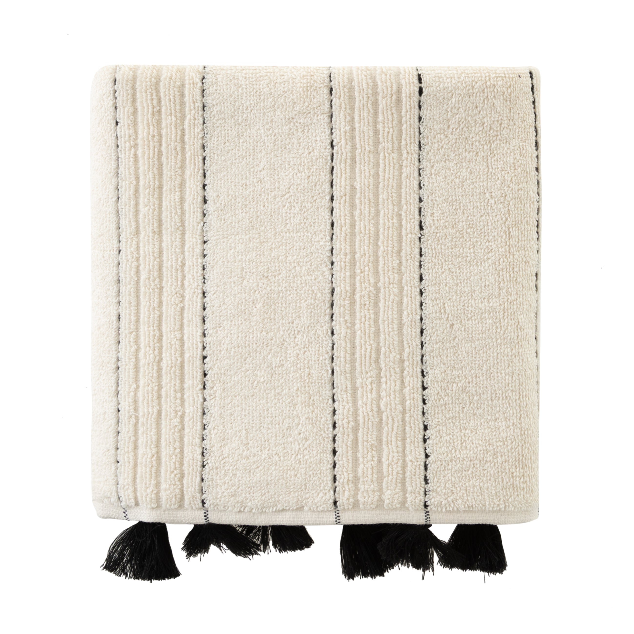 LINDA KREM PÜSKÜLLÜ YÜZ HAVLUSU 50X80