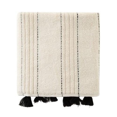  LINDA KREM PÜSKÜLLÜ YÜZ HAVLUSU 50X80