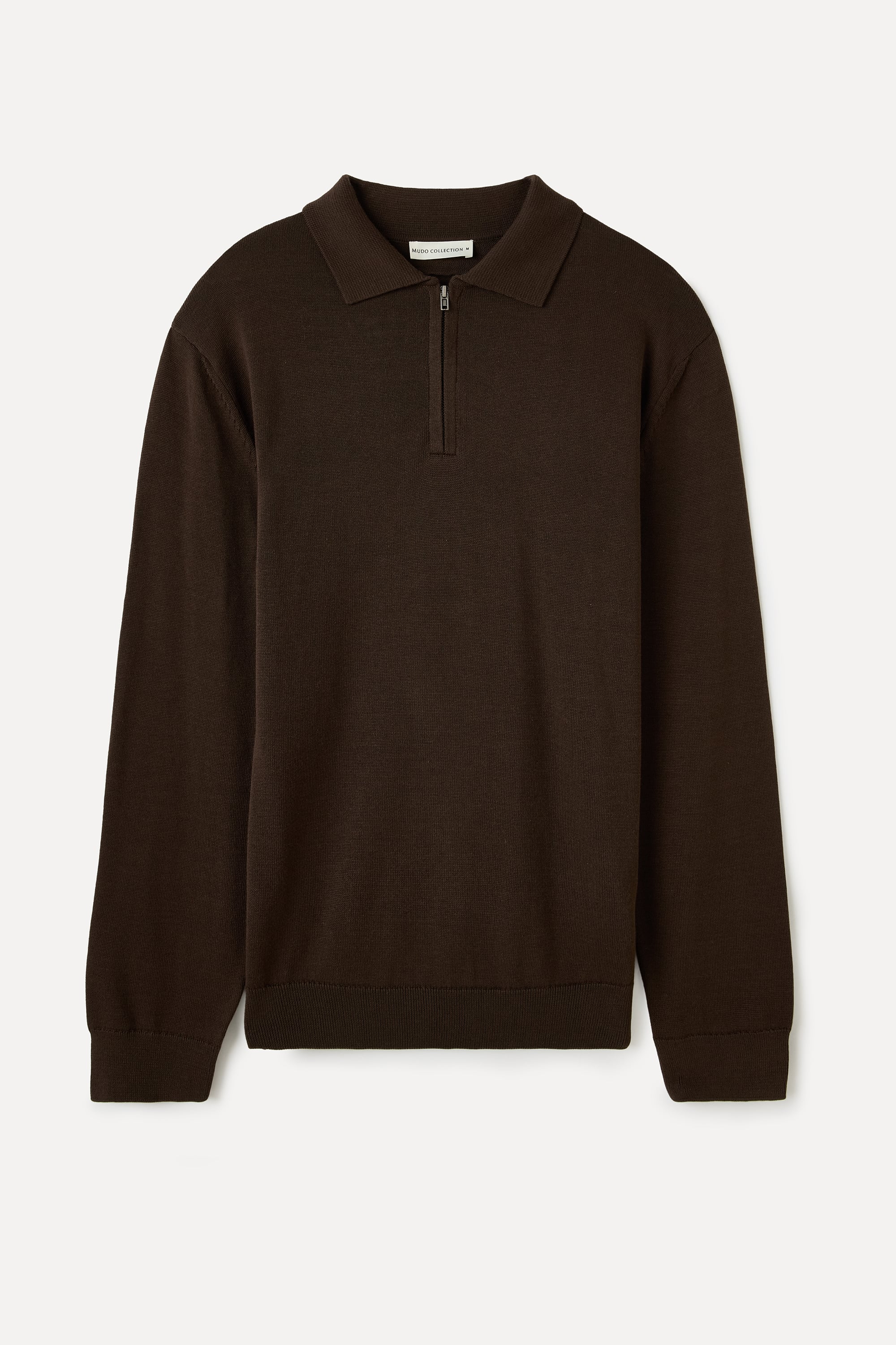 FERMUARLI POLO YAKA TRİKO KAZAK