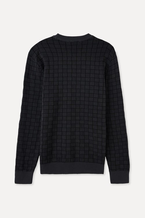 JAKARLI BİSİKLET YAKA KAZAK