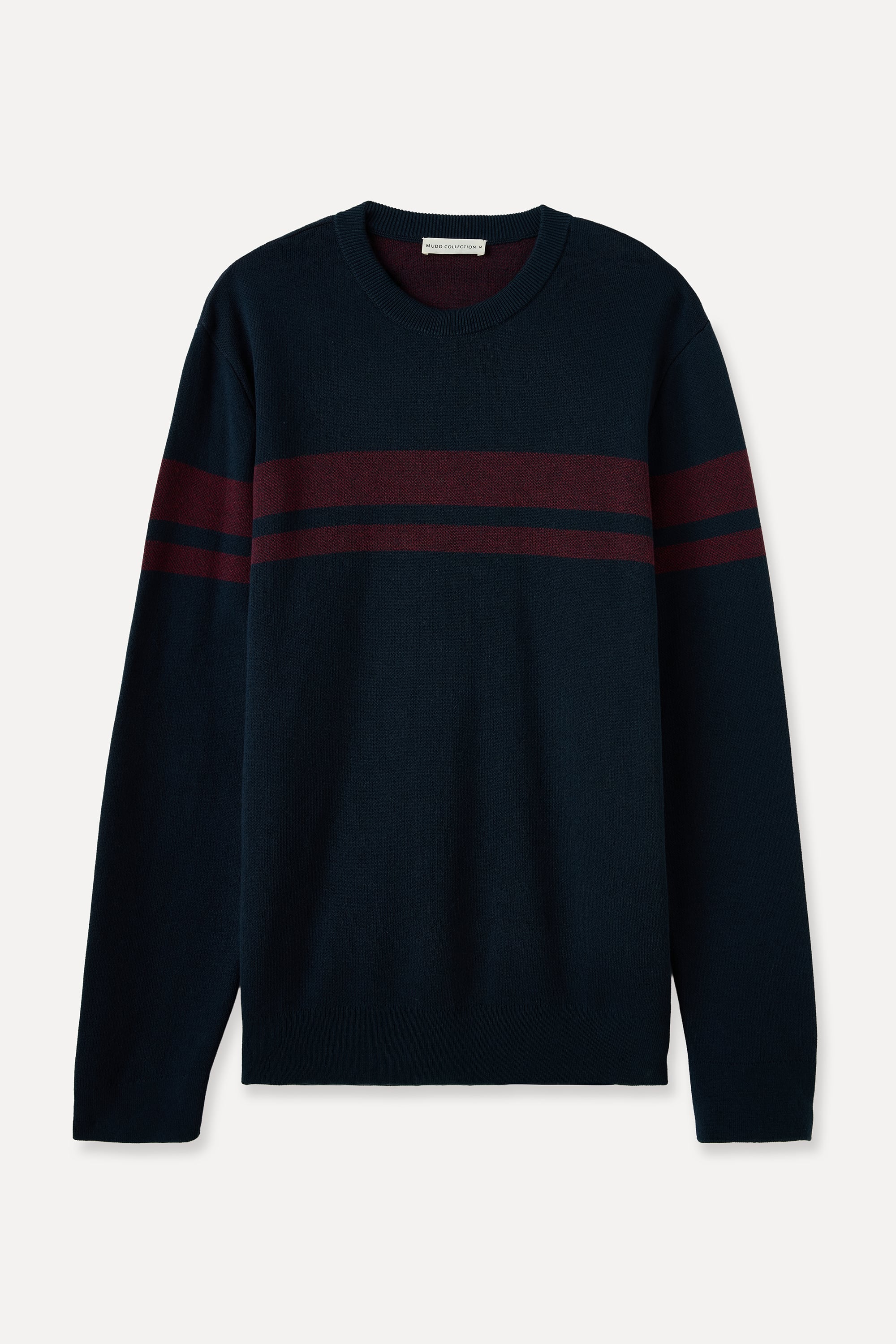 RENK BLOKLU BİSİKLET YAKA KAZAK