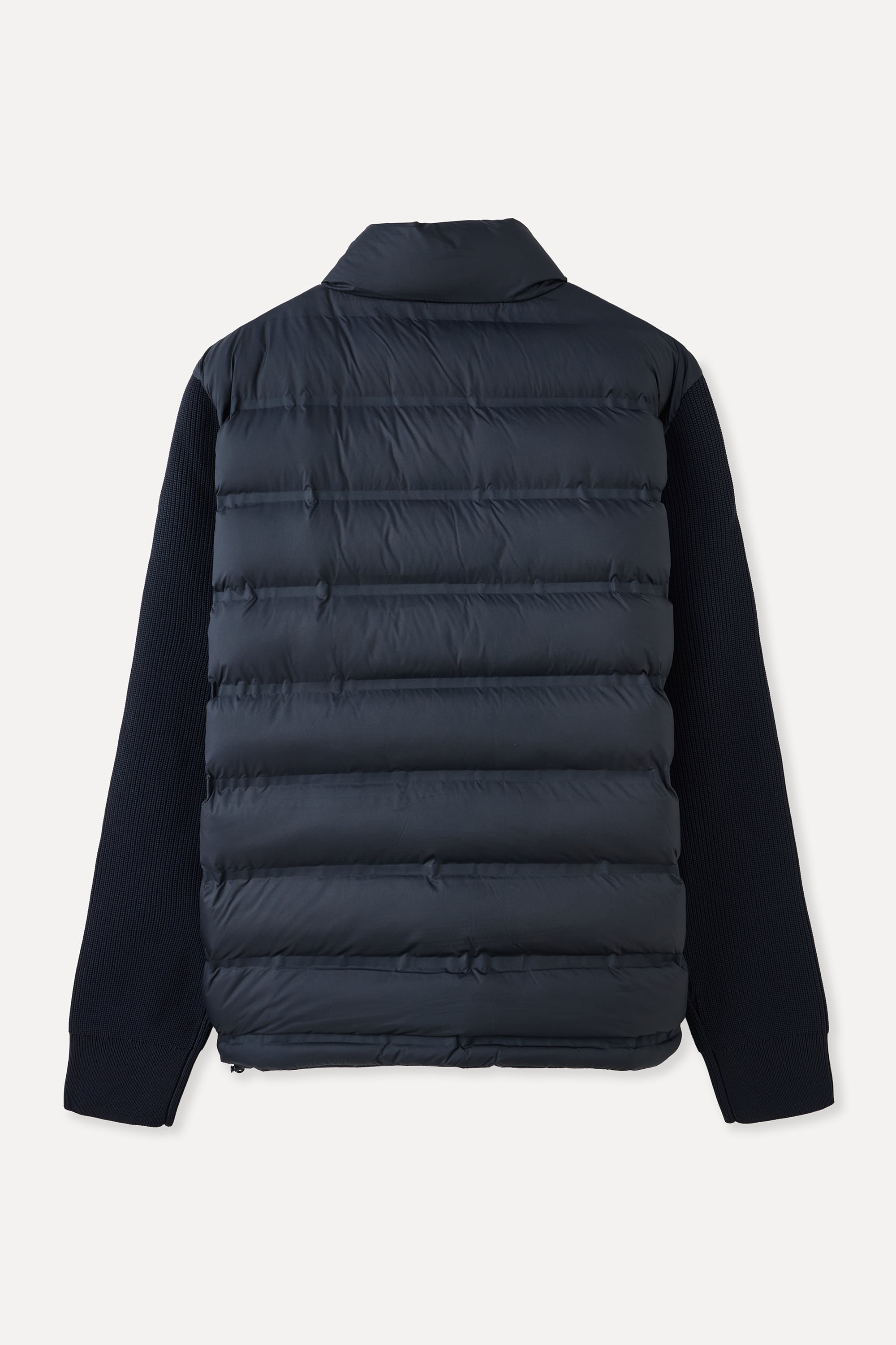 DİK YAKA KOL DETAYLI ŞİŞME MONT