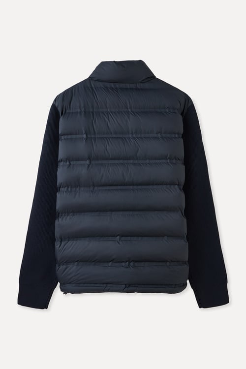  DİK YAKA KOL DETAYLI ŞİŞME MONT