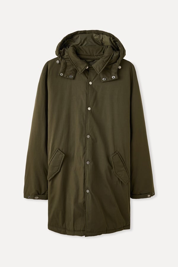 KAPÜŞONLU UZUN PARKA