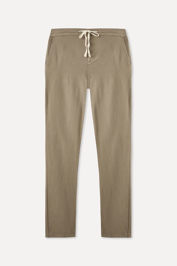 STRAIGHT FIT BELİ LASTİKLİ PANTOLON