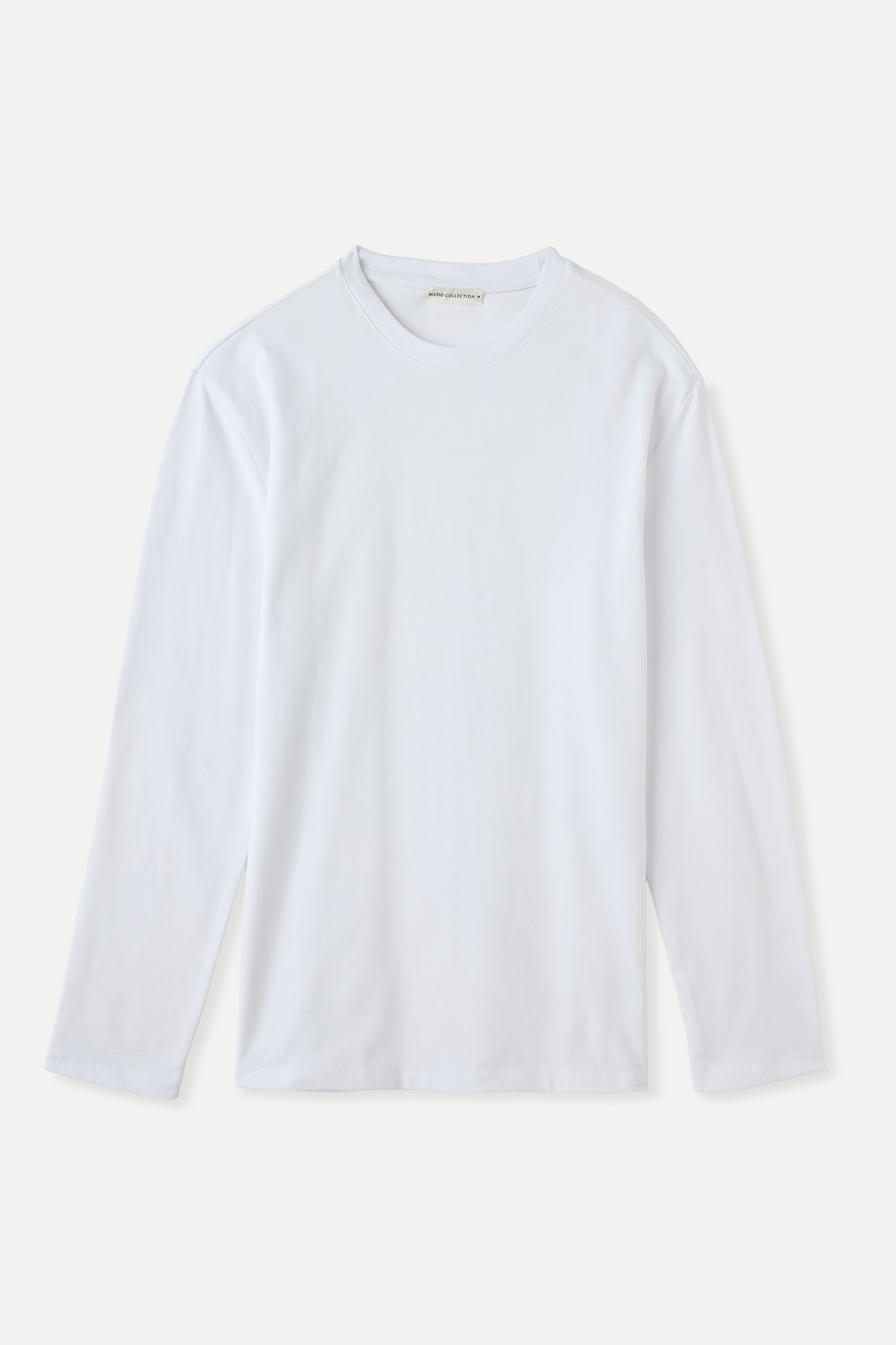 COMFORT FIT BİSİKLET YAKA UZUN KOLLU T-SHIRT