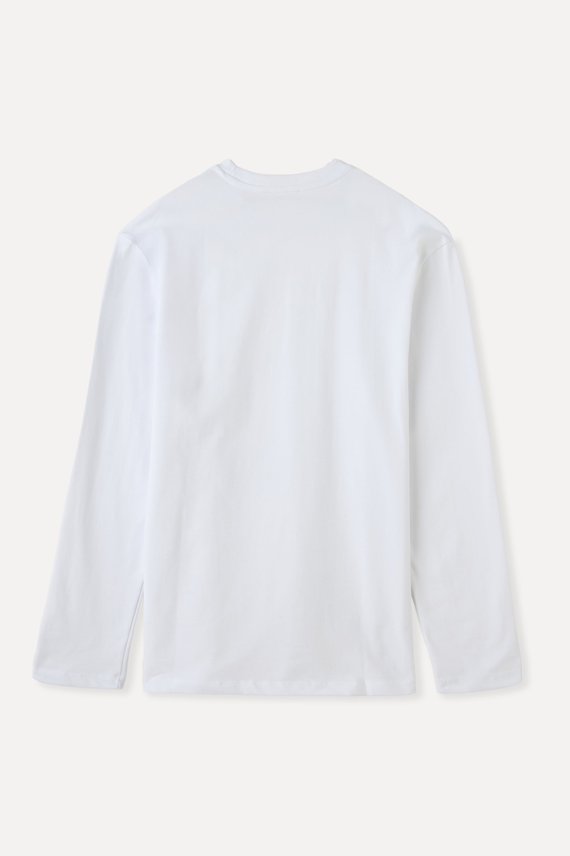 COMFORT FIT BİSİKLET YAKA UZUN KOLLU T-SHIRT