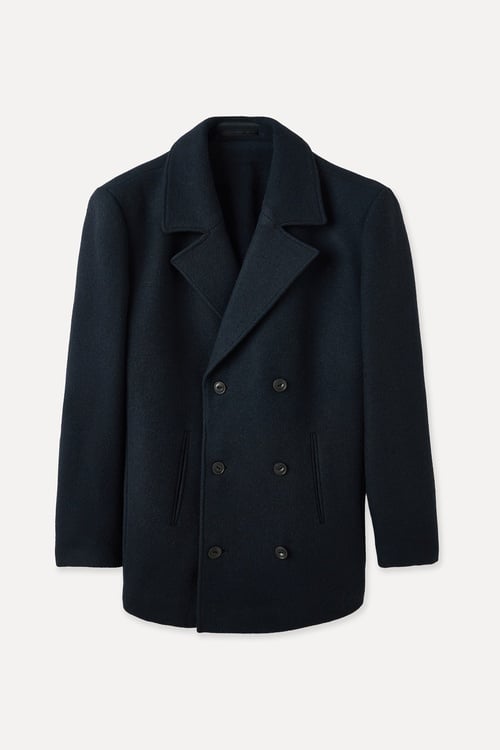  YÜN KARIŞIMLI KISA KABAN