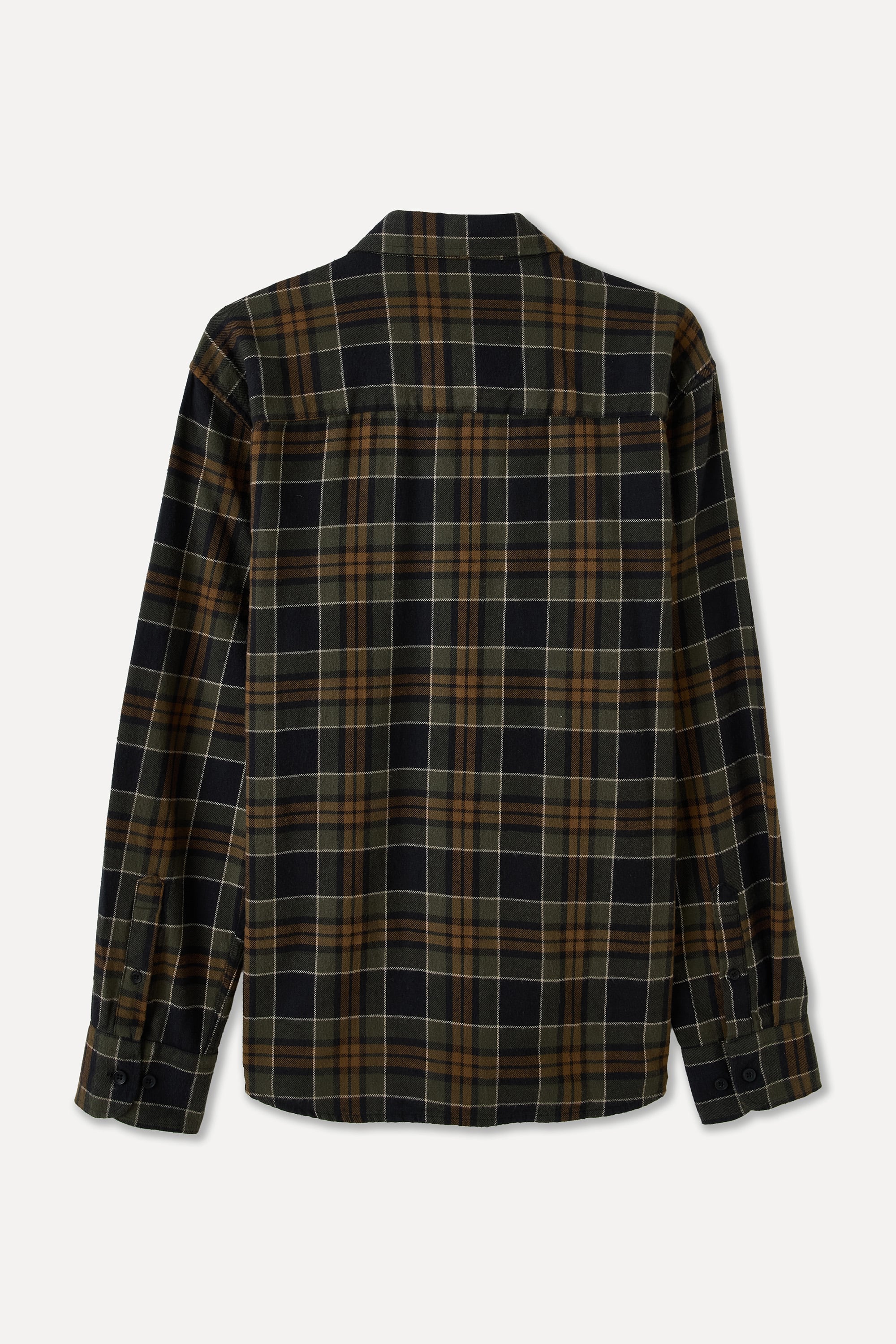 EKOSELİ REGULAR FIT CEPLİ UZUN KOLLU GÖMLEK