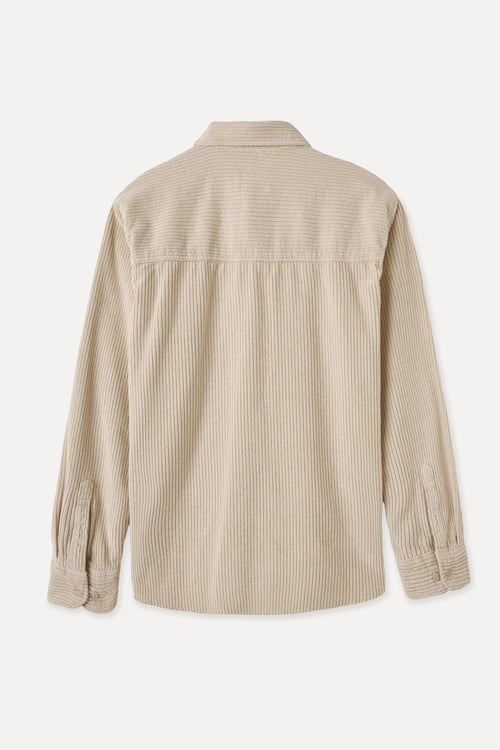  REGULAR FIT UZUN KOLLU KADİFE GÖMLEK