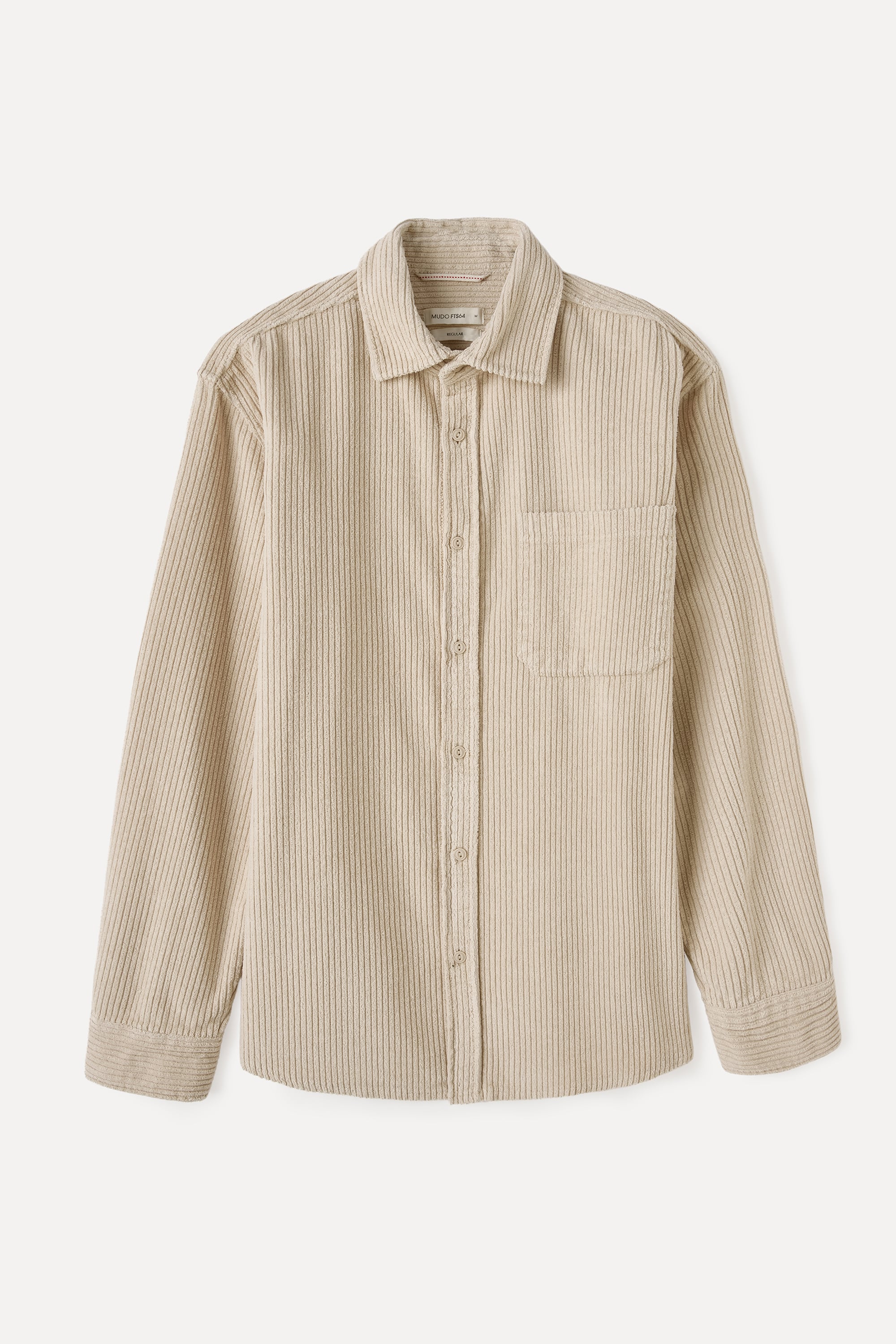 REGULAR FIT UZUN KOLLU KADİFE GÖMLEK