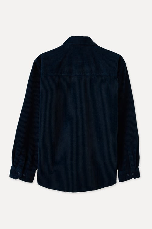  REGULAR FIT UZUN KOLLU KADİFE GÖMLEK