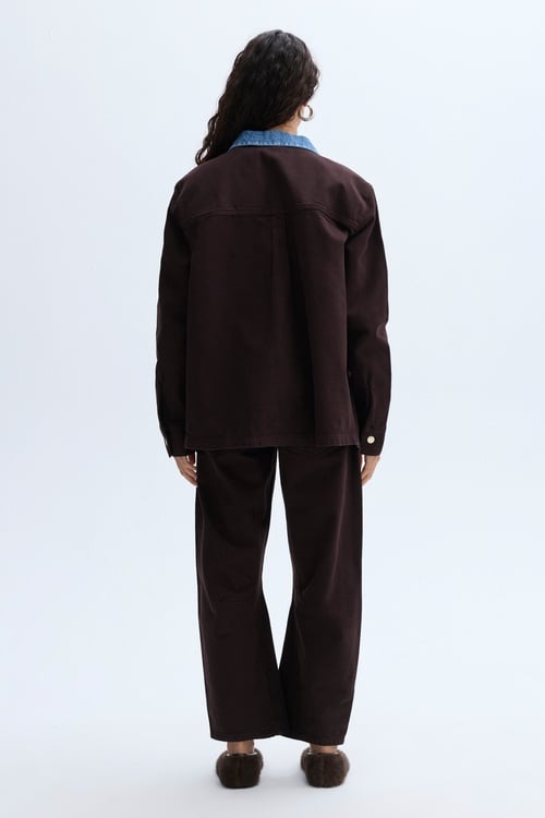 LOOSE FIT NAKIŞLI CASUAL CEKET