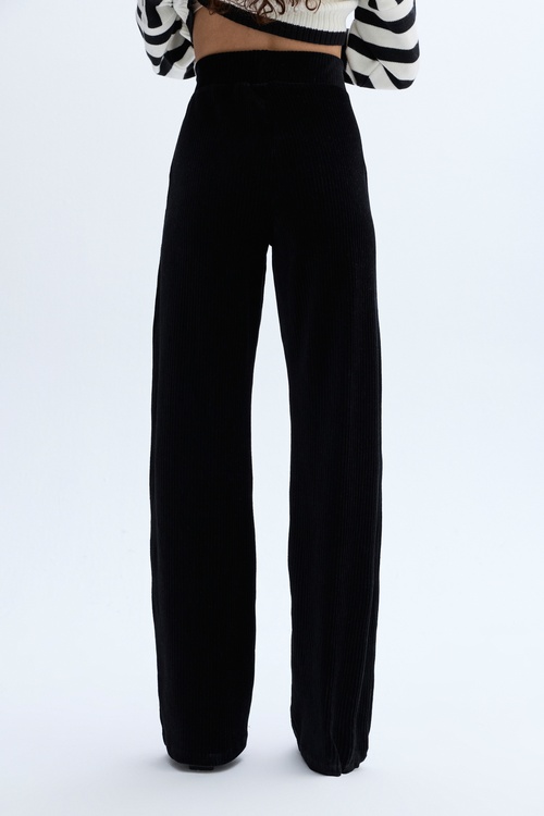  KADİFE DOKULU WIDE LEG EŞOFMAN ALTI