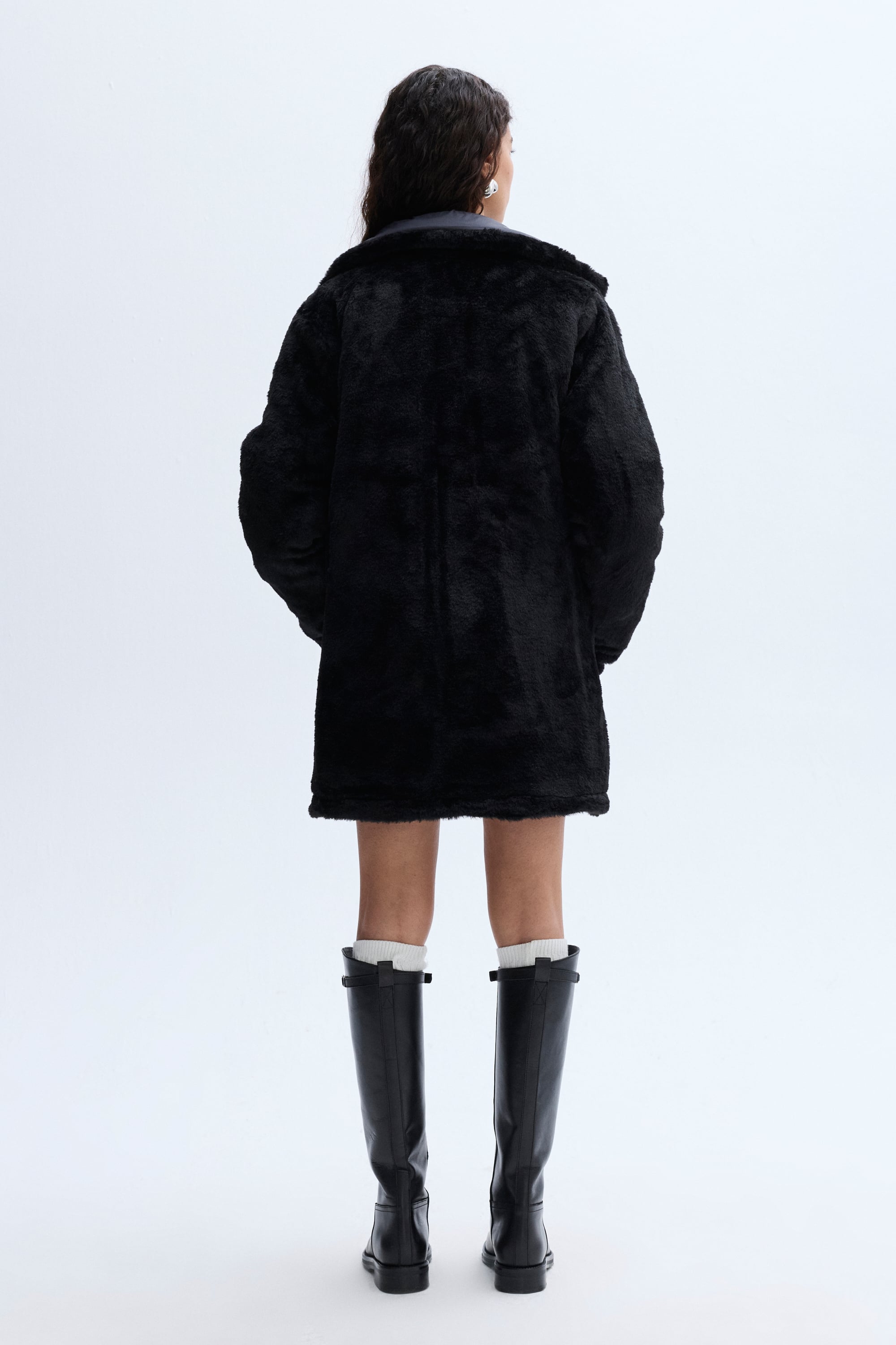 KAPİTONELİ ÇİFT TARAFLI PUFFER MONT