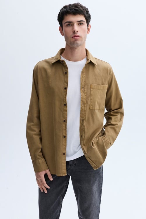 REGULAR FIT UZUN KOLLU CASUAL GÖMLEK