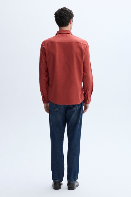 REGULAR FIT UZUN KOLLU GÖMLEK