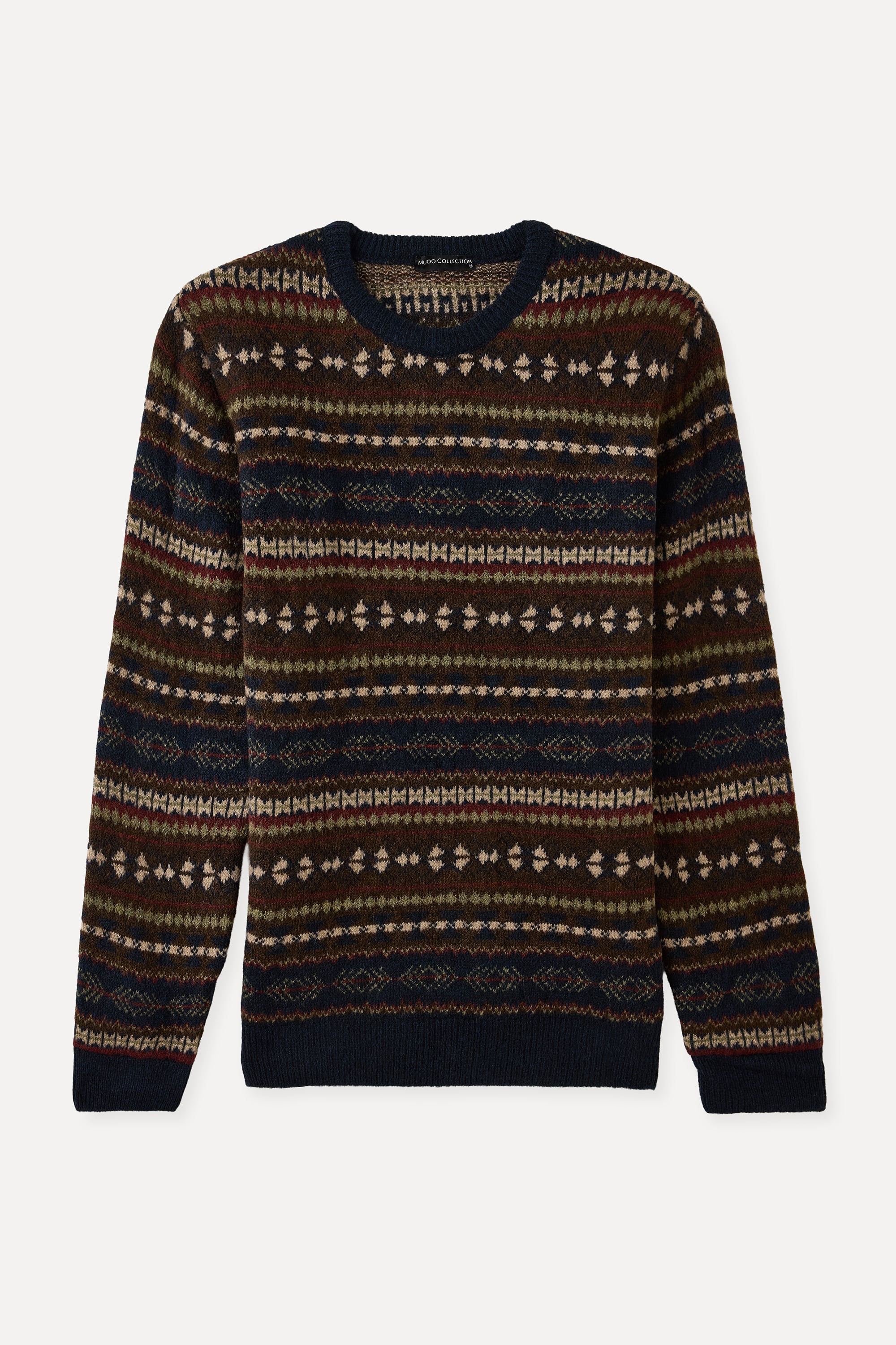 JAKARLI BİSİKLET YAKA KAZAK